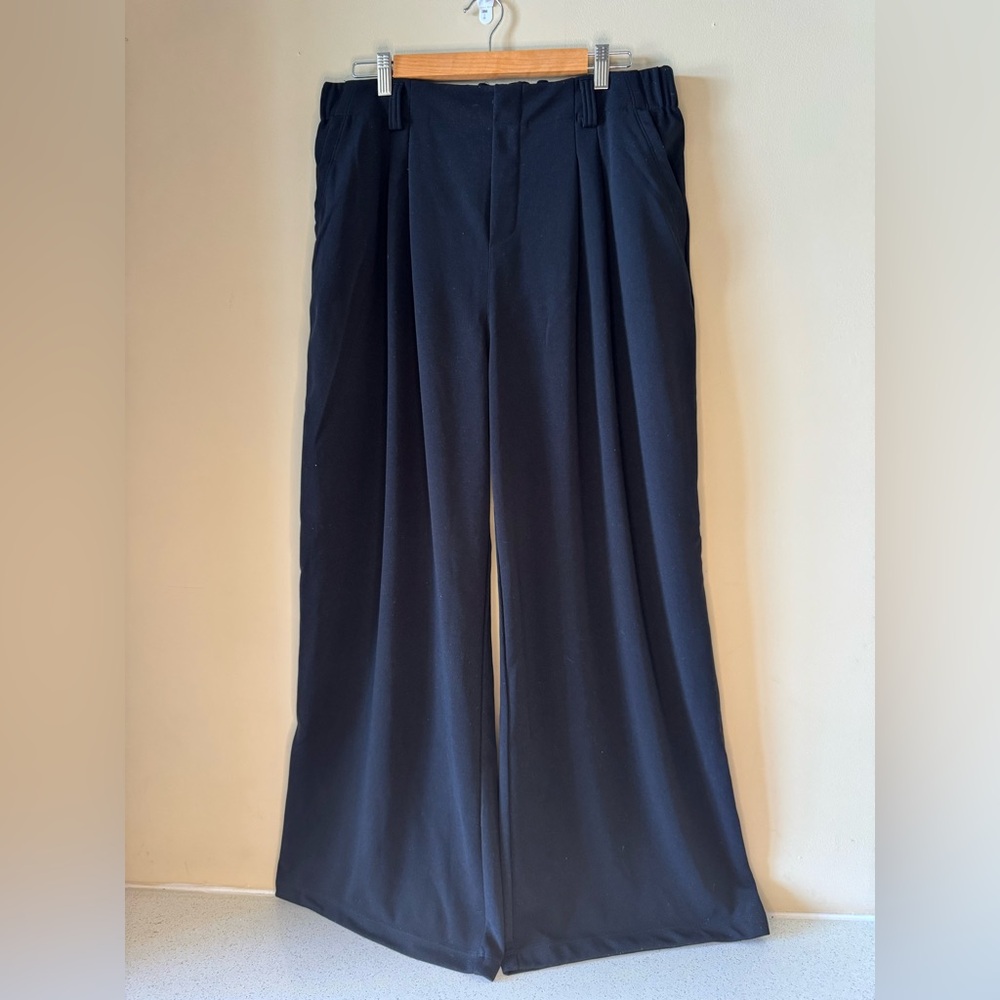 HALARA Black Wide Leg Pants